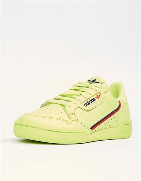 adidas 80er schuhe kinder gelb|adidas originals continental 80.